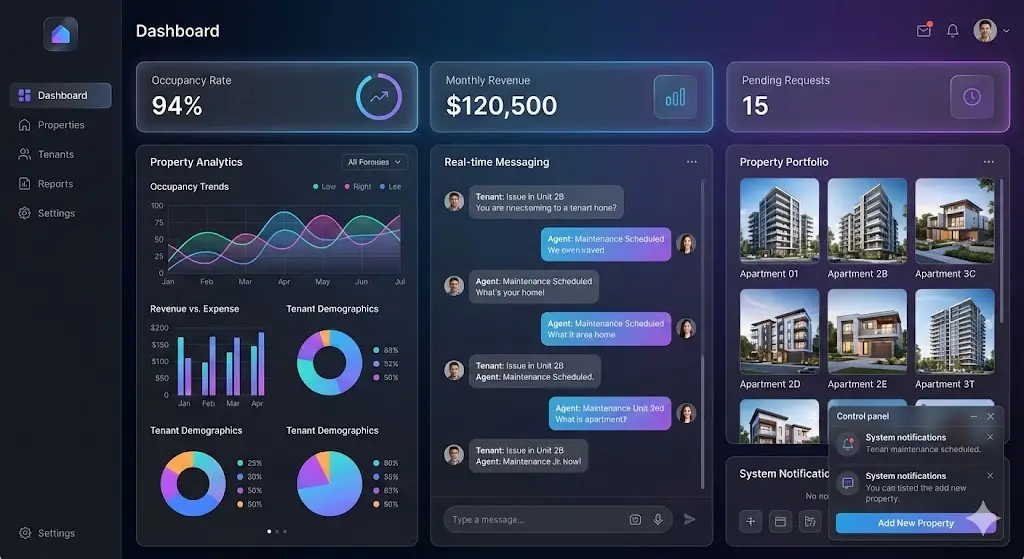 Full Stack Property Management System